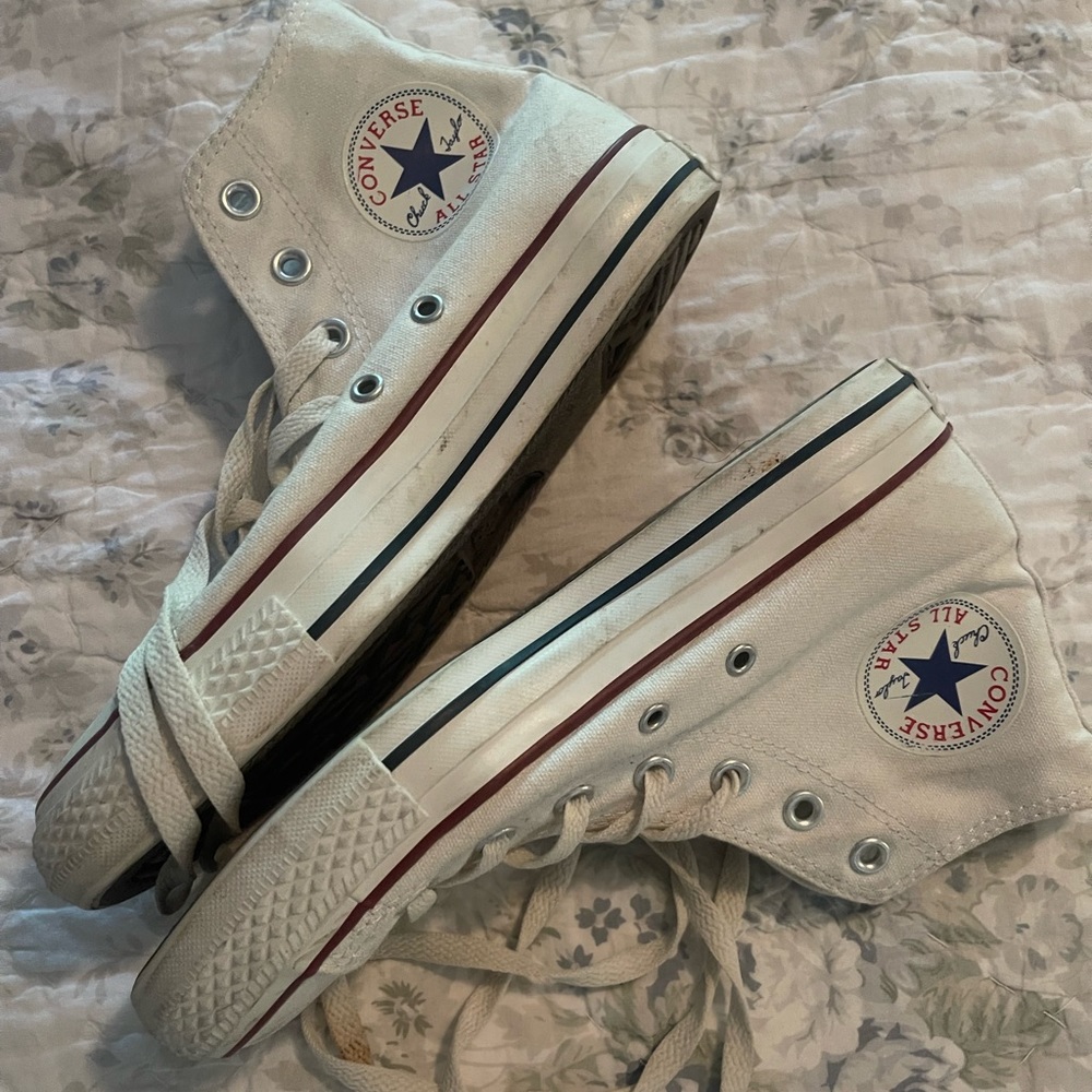 Converse high top chuck Taylor, all star white classic